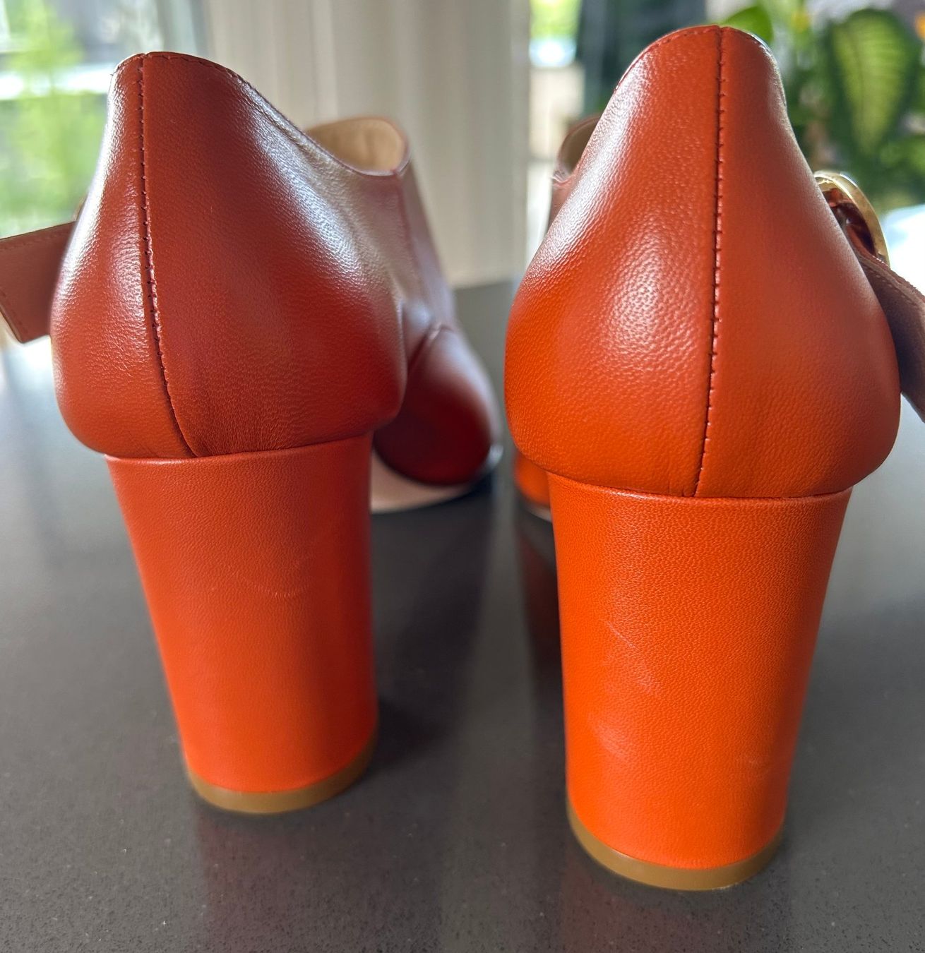 Chaussures femmes: Peeptoes orange – Neuf (Voir description) à Rombach par joergus 2