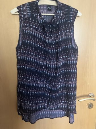 H&M Chemisier sans manches imprimé taille 42 
