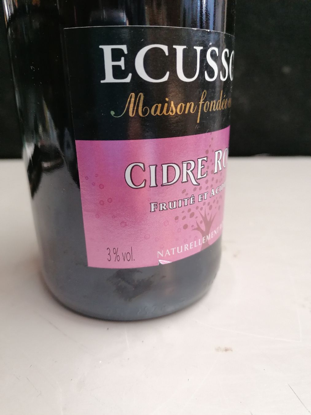 Bevande alcoliche: ECUSSON CIDRE ROSÉ  – Nuovo (secondo la descrizione) da Genève venduto da Leboucheoreilles 3