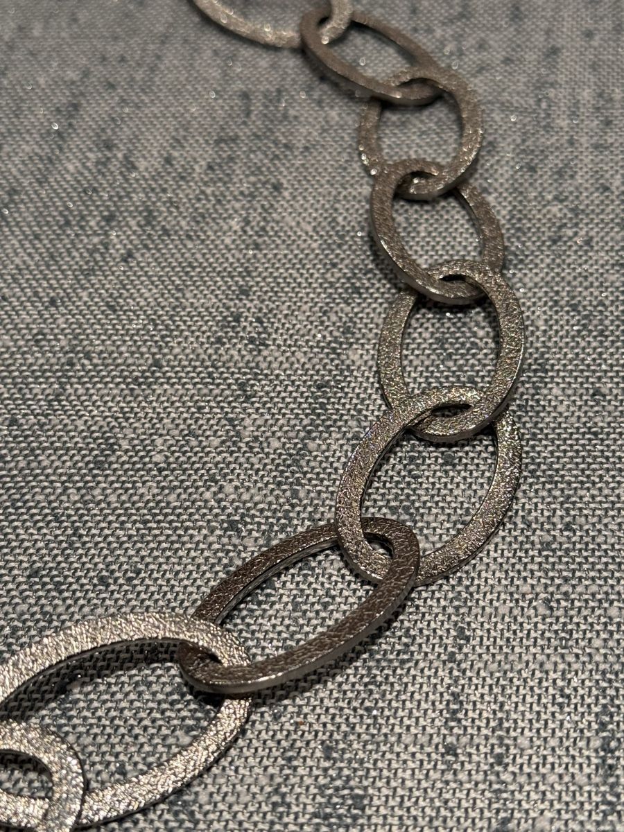Dolce & Gabbana Catenine: Dolce & Gabbana Silver Chain Necklace – Nuovo (secondo la descrizione) da Zürich venduto da salifali 2