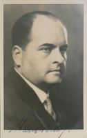 Josef von Manowarda (1890-1942) Opernsänger - Autogramm