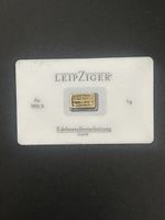 Goldbarren 1g Leipziger
