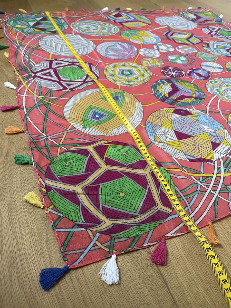 Foulard & Sciarpe: Fröhlicher Frühlingsschal – Nuovo (secondo la descrizione) da Grenchen venduto da M_ina 1