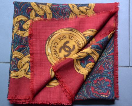 Schal Chanel 31 rue Cambon châle 135 cm