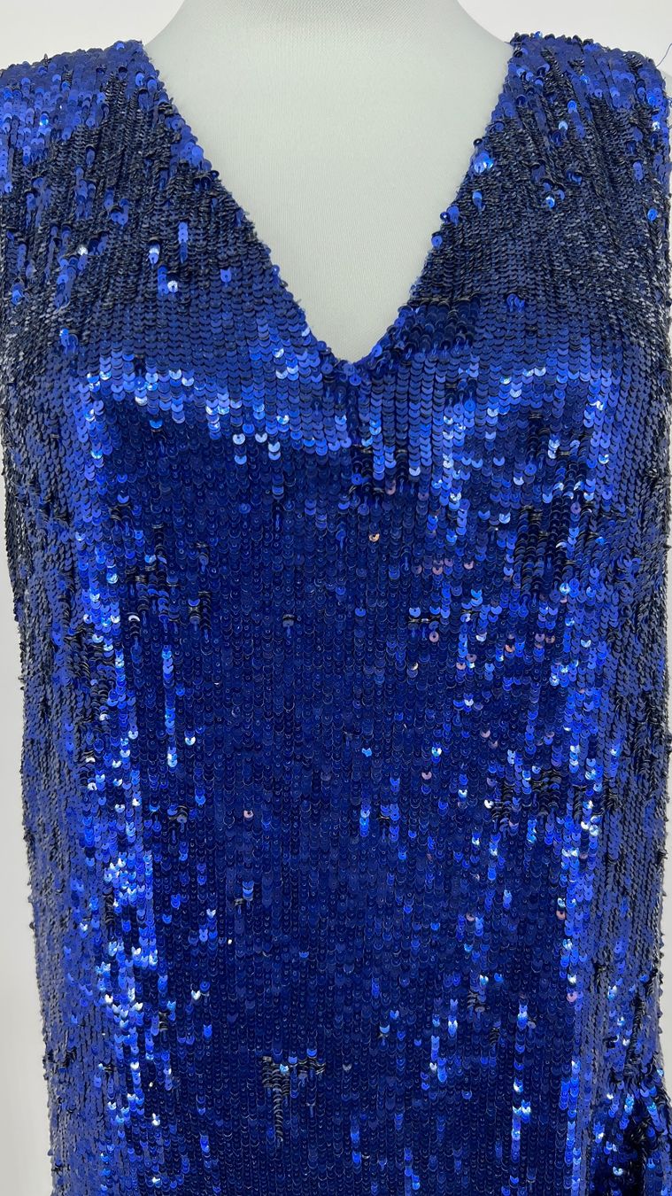 Kleider: P.A.R.O.S.H. MIdi KLEID AUS PAILLETTEN – Gebraucht aus Altendorf von Ro 5