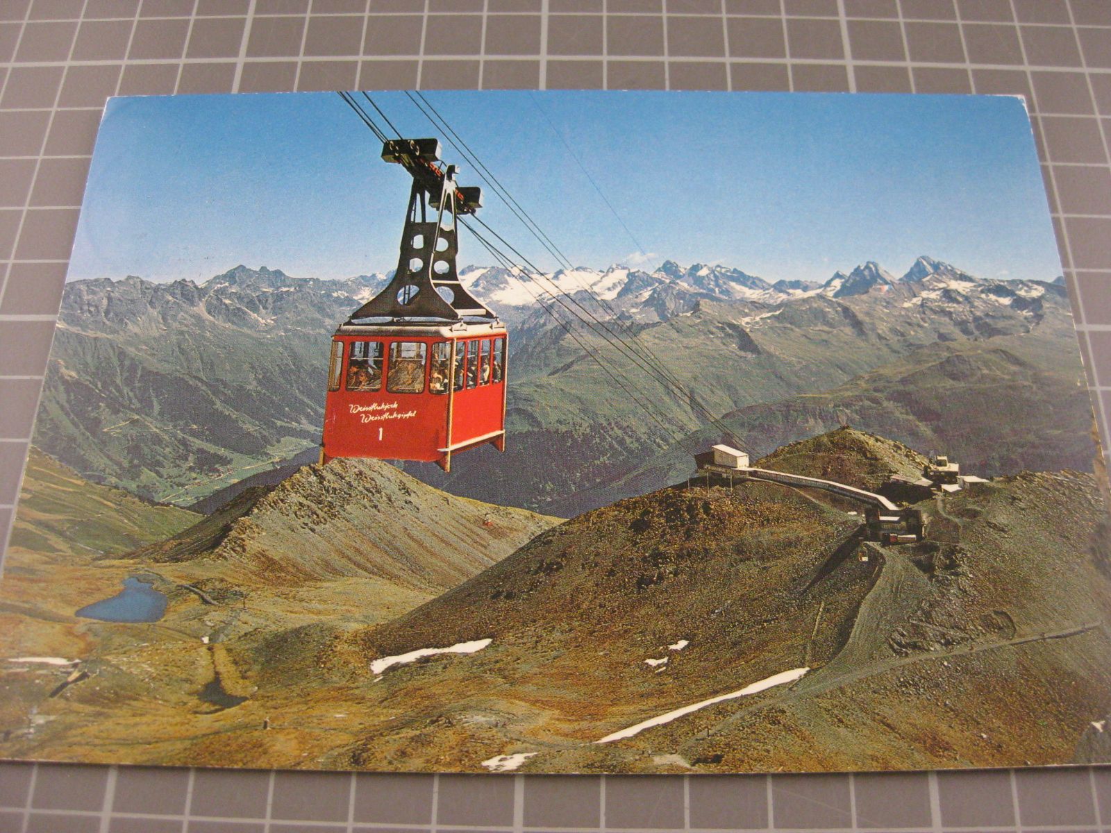 Cartoline postali: AK Davos Parsenn mit Luftseilbahn  – Usato da Malters venduto da Marosko