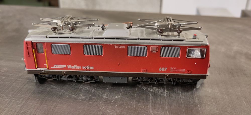 Bemo Modelleisenbahnen: Bemo Ge 4/4 I Surselva 607 Digital HOm – Gebraucht aus Liebefeld von robi15blue 2