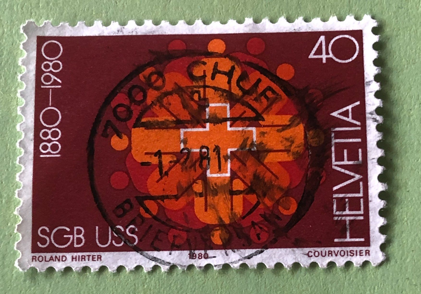 Tutti i francobolli: CH Briefmarken mit Gestempelt   – Usato da Aarau venduto da Billa007