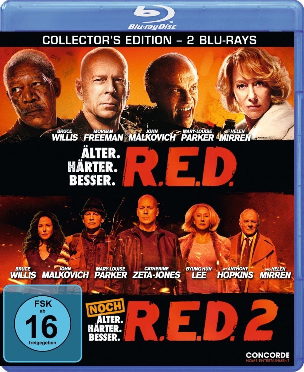 Tutti i DVDs: Red / Red 2 [Blu-ray] – Nuovo (secondo la descrizione) da Laupen ZH venduto da Moviesammler
