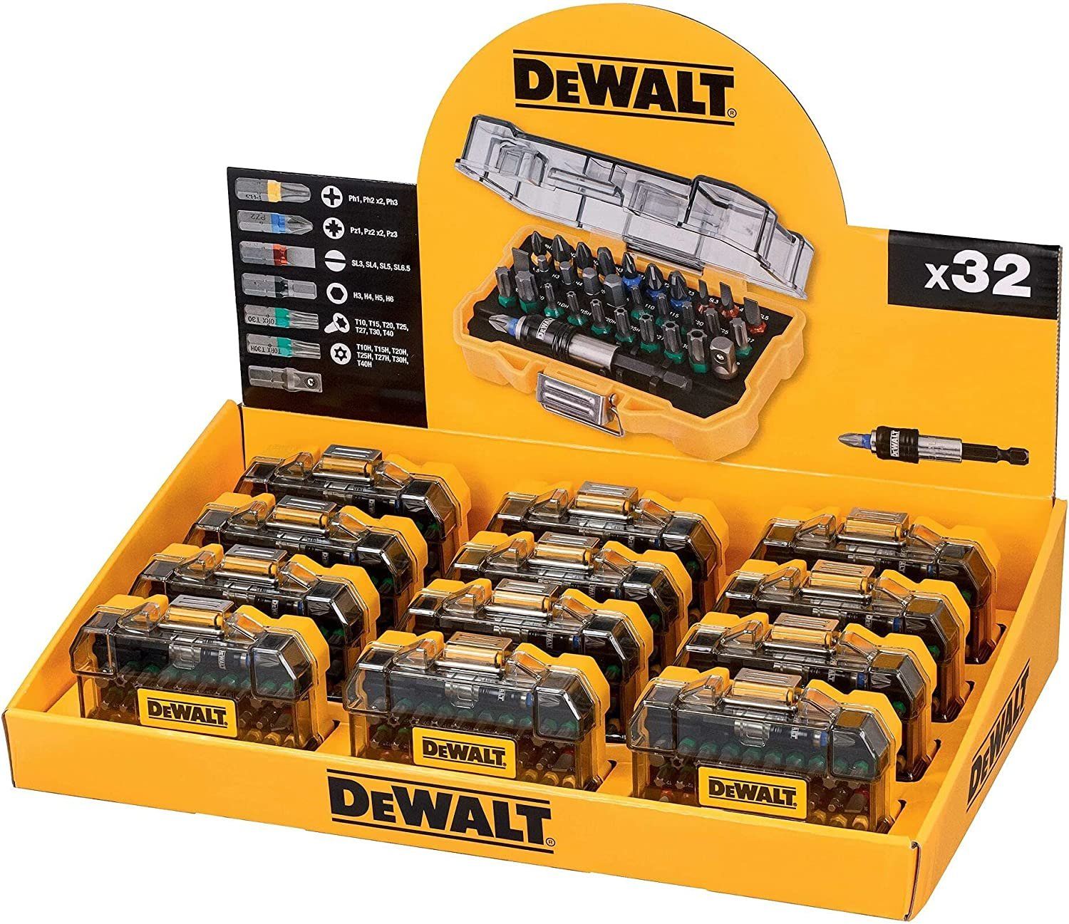 Dewalt Tutti gli attrezzi: Dewalt 32-tlg. Schrauber Bit Set DT7969 – Nuovo e nell'imballaggio originale da Koppigen venduto da Bracher_Mail-House 3