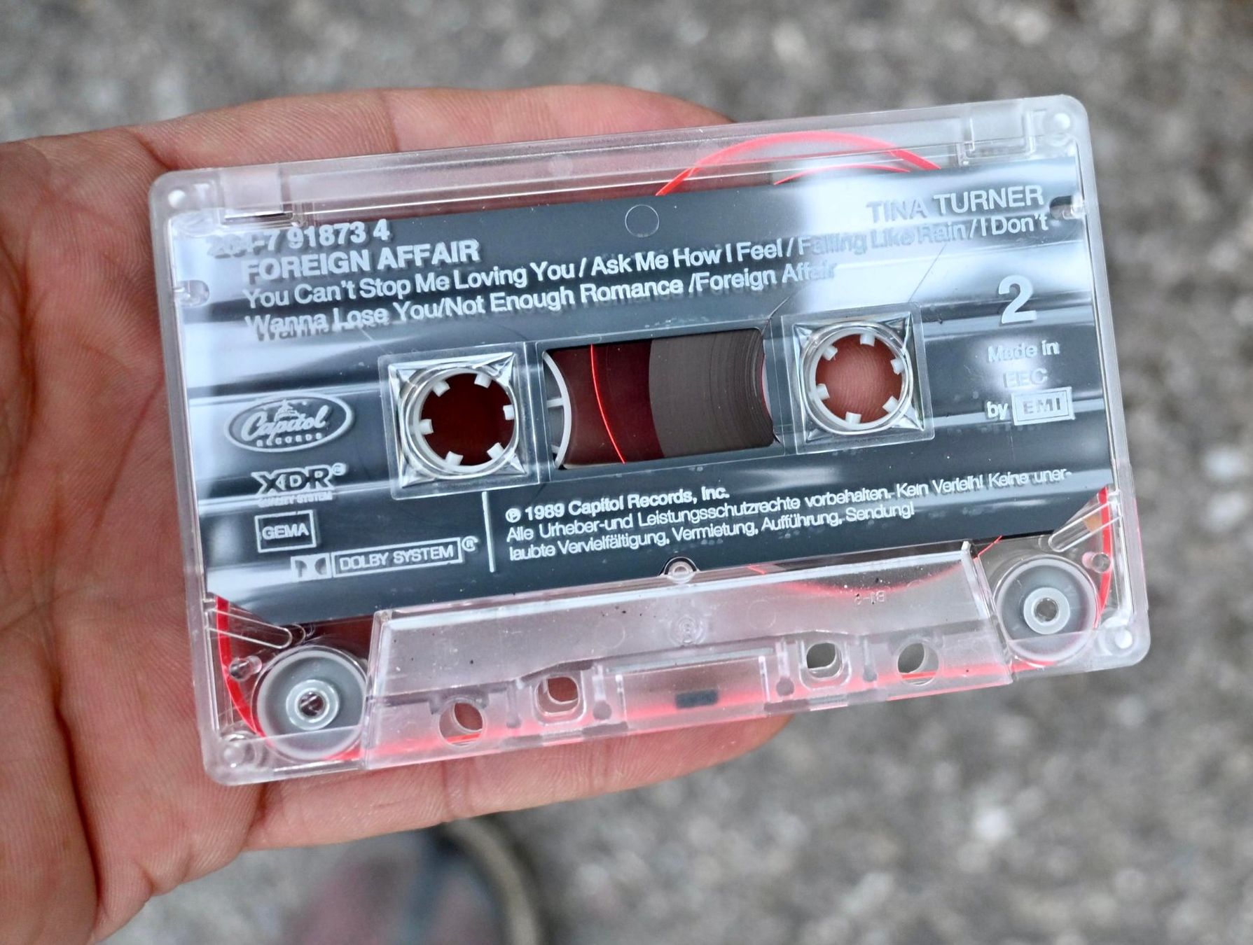 Kompaktkassetten: MC Tina Turner - Foreign Affair" KASSETTE – Gebraucht aus Pfaffhausen von mono_rec 4