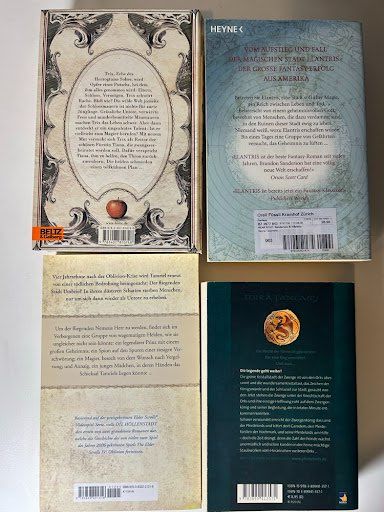 Bücher: 4x Fantasy Romane: Brandon Sanderson, Elder Scrolls uvm. – Gebraucht aus Azmoos von greenstone13 1