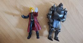 Figurines Fullmetal Alchemist: Edward et Alphonse Elric