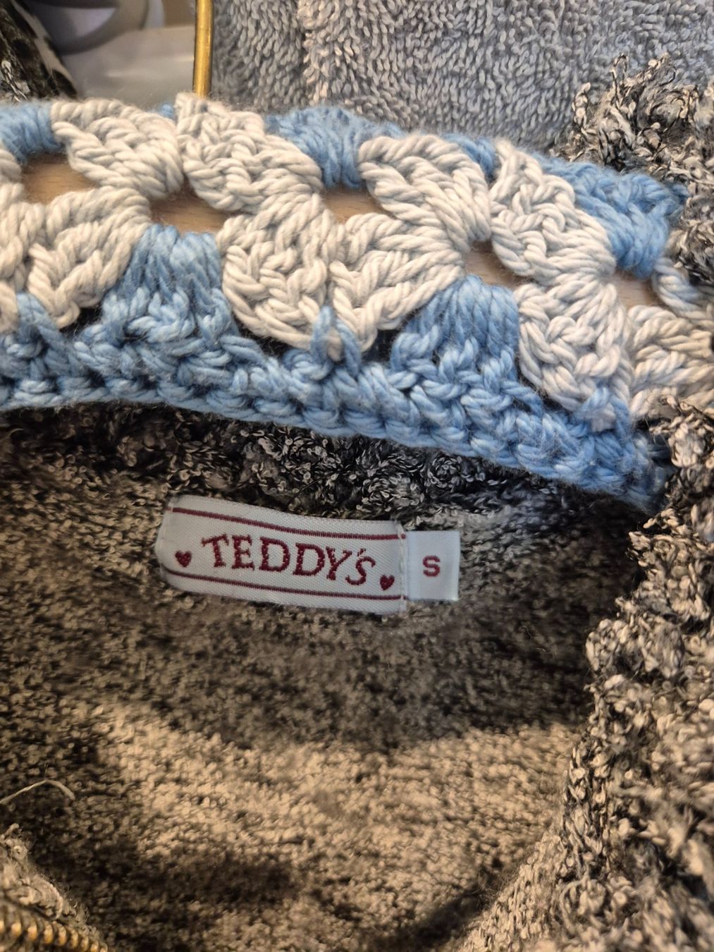 Giacche: Jacke graumeliert, Gr. S  "TEDDYS" – Usato da Dietikon venduto da grafad 2