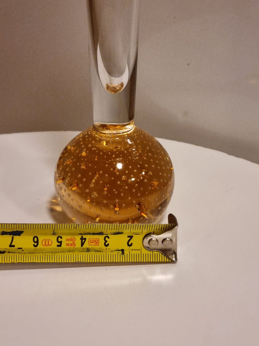 Vasi & Recipienti: Murano Stil Glasvase Bernstein Bubble Glass – Usato da Scharnachtal venduto da devin03 5