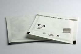 100 Luftpolstertaschen Luftpolsterumschläge C/3Weiss 170x225