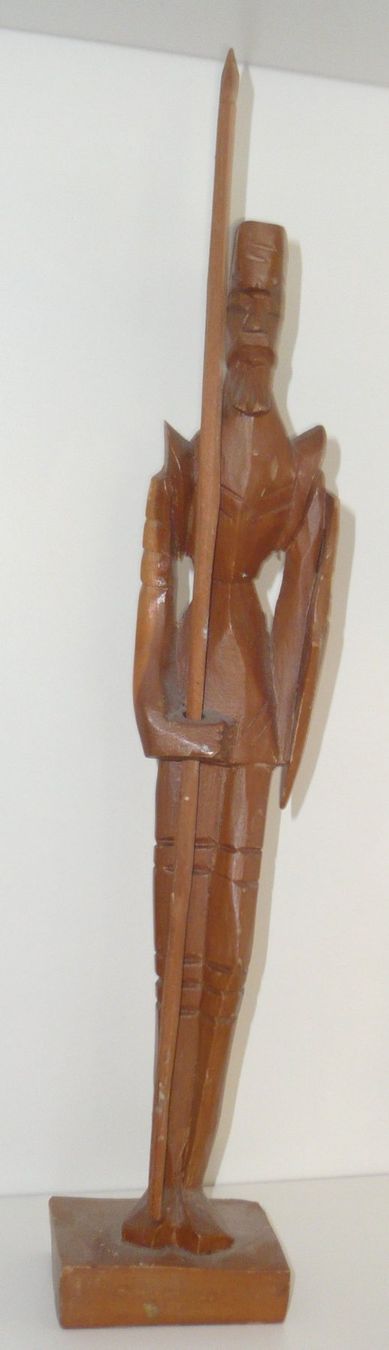Statuette: Holzfigur ca 35 cm – Usato da Ruggell venduto da Dolce9