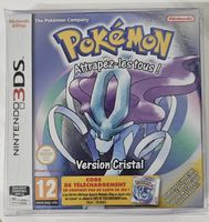 pokemon version cristal code téléchargement 3ds neuf scellé 