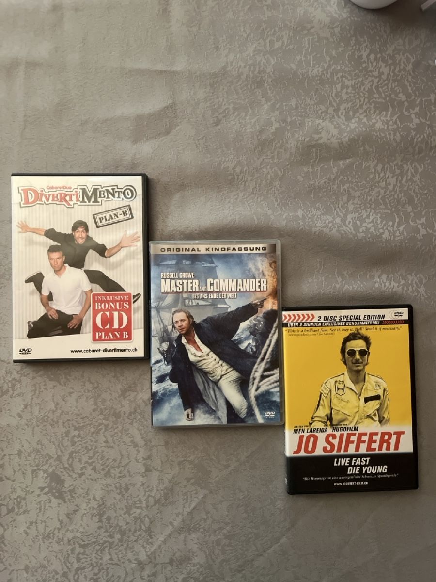 Alle DVDs: DVD 3Stk – Gebraucht aus Wettingen von Master700s