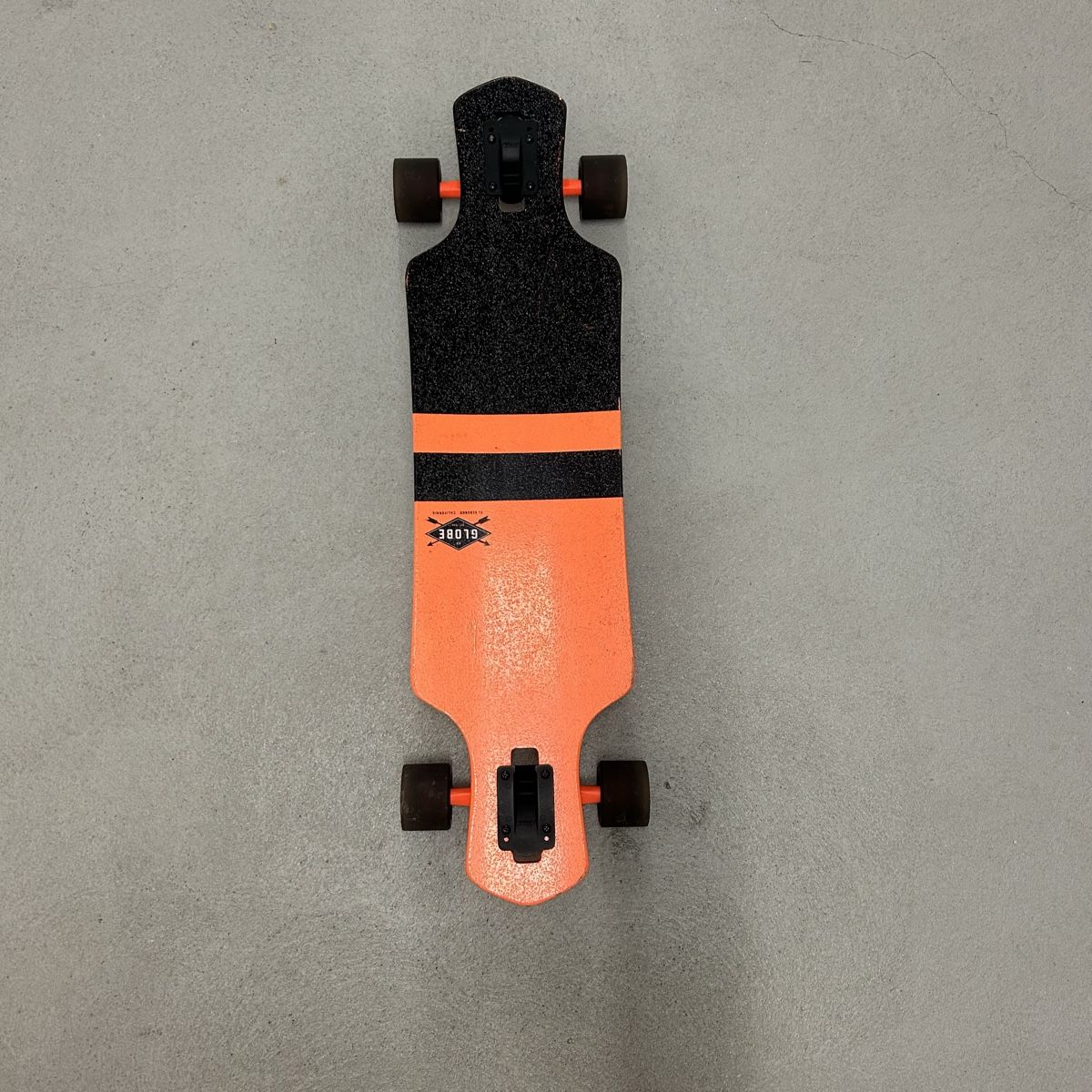 Globe Skateboards: Globe Geminon Longboard Fluoro Orange – Usato da Kirchberg BE venduto da SnoringMan