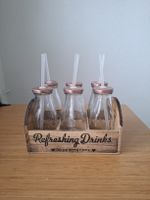 Trinkgläser mit Röhrli