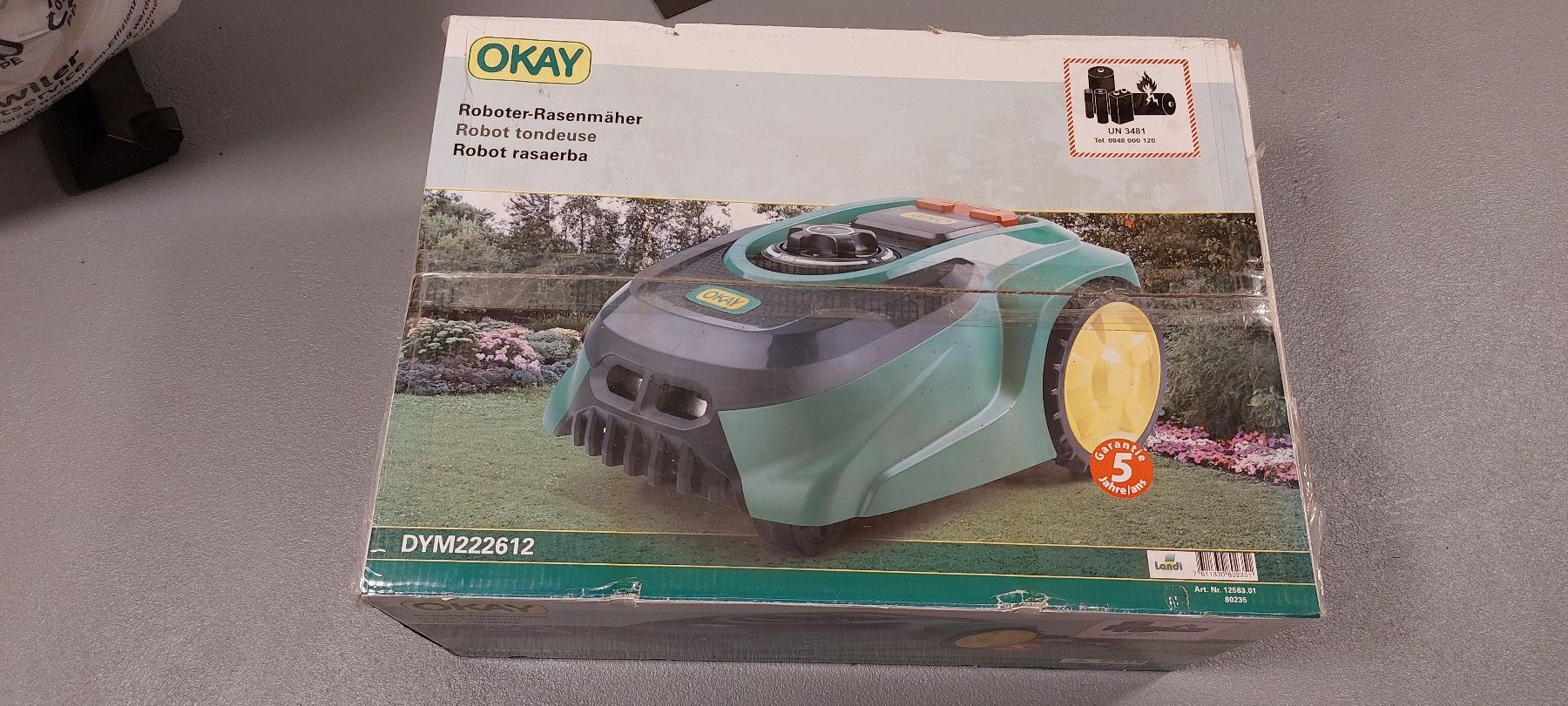 Tagliaerba: Rasenroboter RM1600 Okay NEU – Nuovo (secondo la descrizione) da Lupfig venduto da Robob2