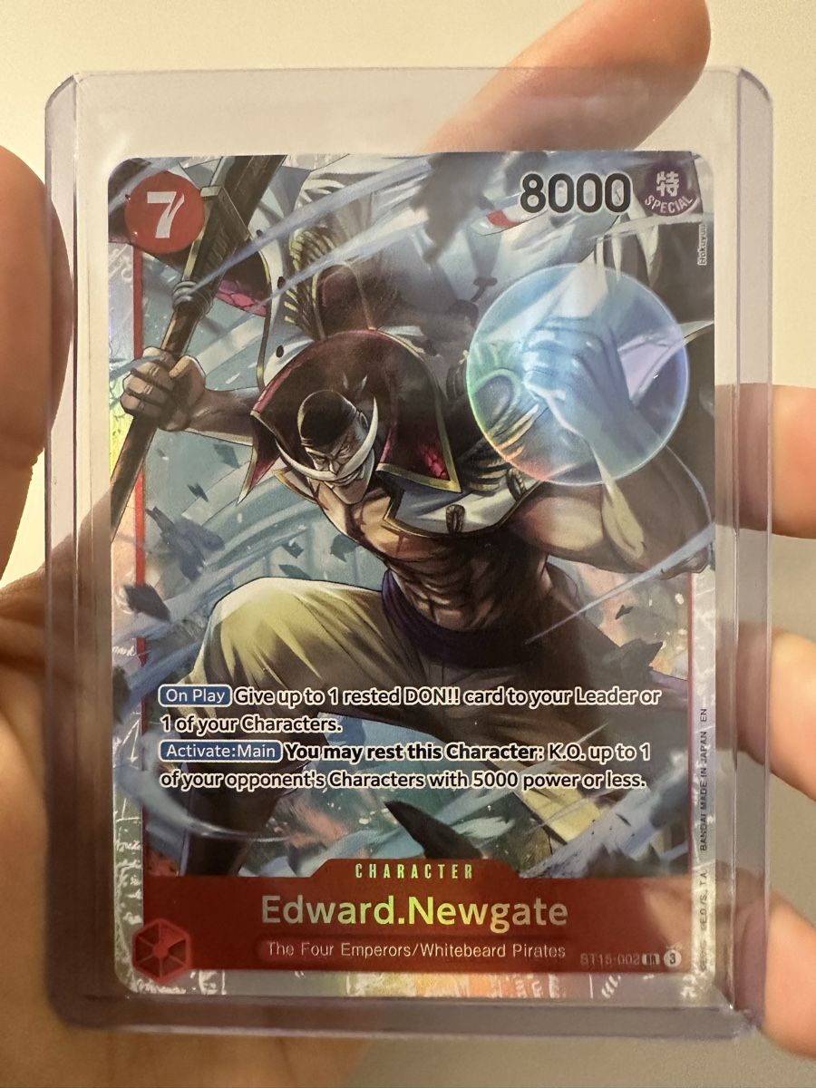 Carte collezionabili: Edward.Newgate ST15 One Piece – Nuovo e nell'imballaggio originale da Sirnach venduto da D.SecondChance