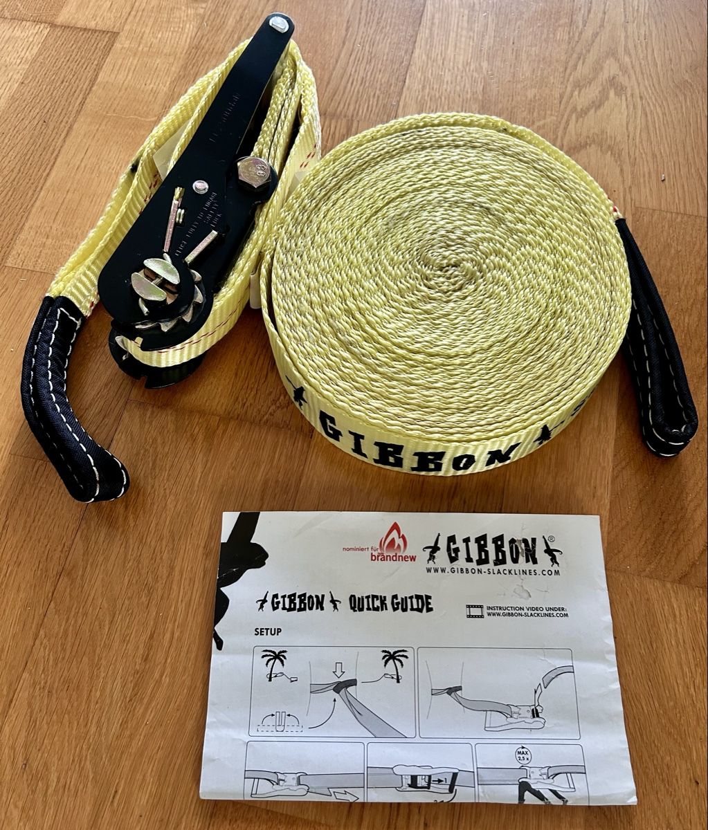 Slackline: GIBBON Slackline – Usato da Liebefeld venduto da Topina16 1
