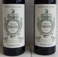 2 Fl. Chateau FERRIERE 2006 Margaux Grand Cru