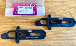 Helico flybar pitch gauge