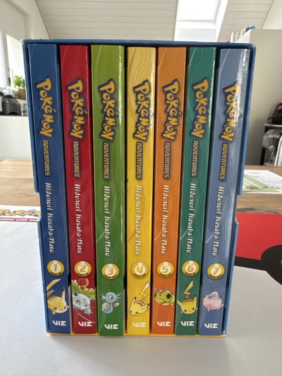 Fumetti: Pokemon Adventures Box 1-7 – Nuovo (secondo la descrizione) da Ichertswil venduto da EldenLord 1