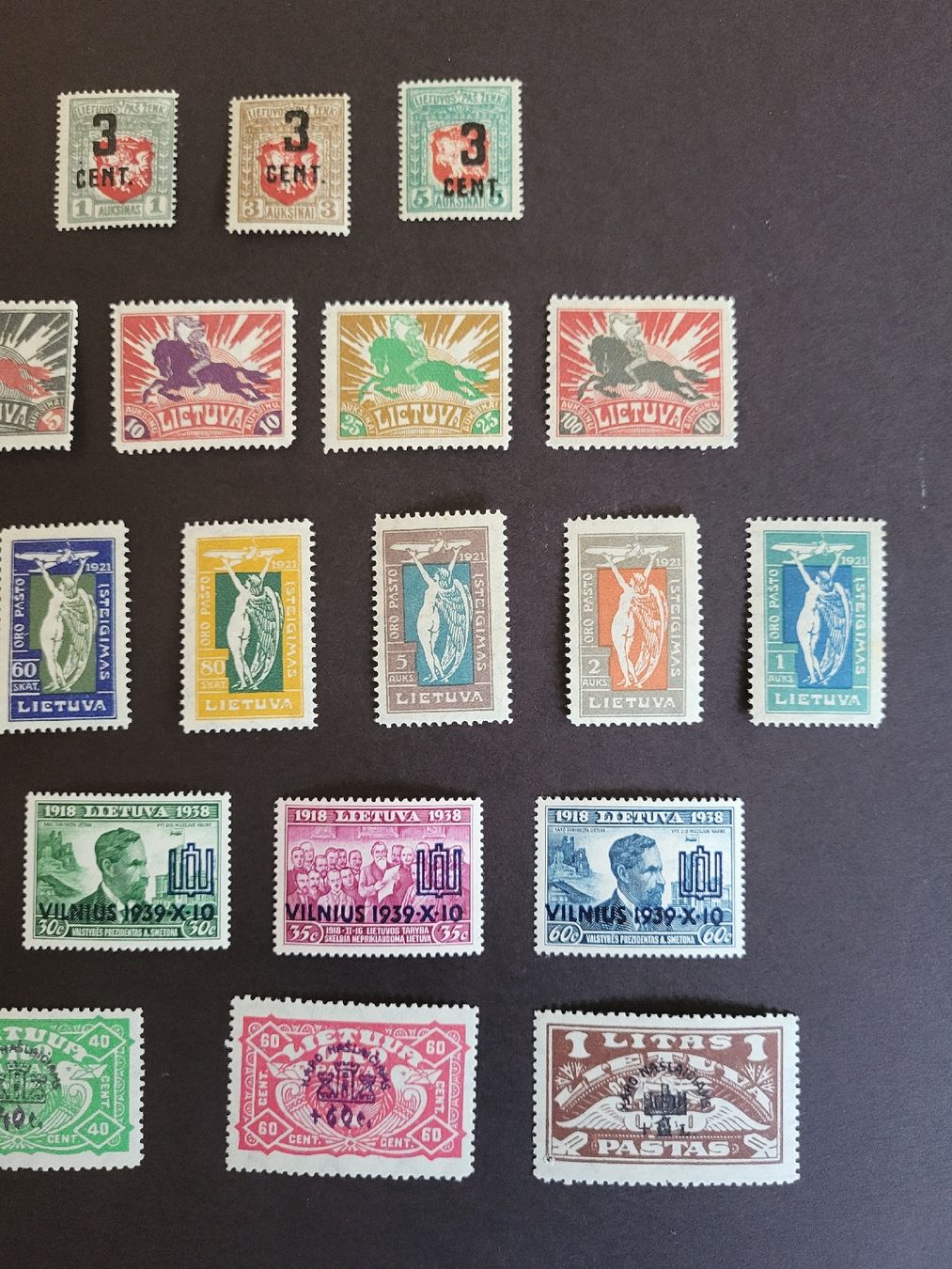 Tutti i francobolli: Kleinlot Litauen ab 1921/22 – Nuovo (secondo la descrizione) da stäfa venduto da brandy66 2