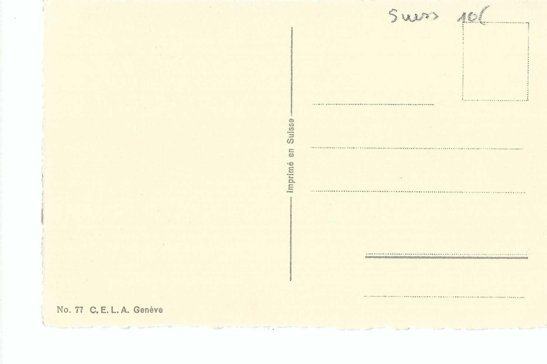 Cartoline postali: Kloster Engelberg im Winter, Kirche C.E.L.A – Usato da Thun venduto da 44wart 1