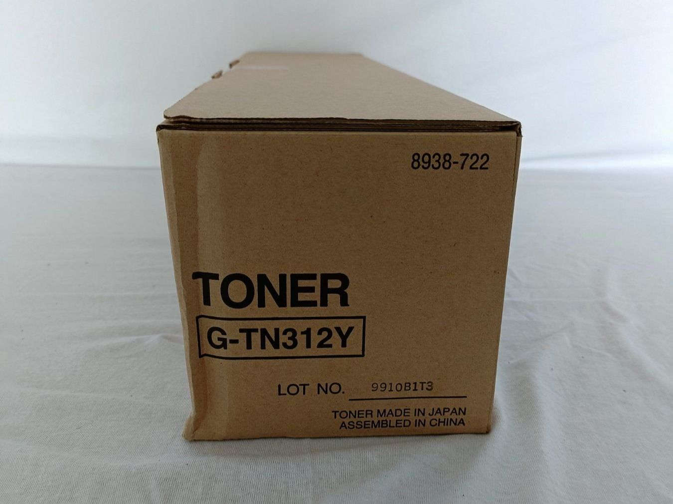 Konica Druckerpatronen & Toner: Toner "Yellow"  G-TN312C Konica Minolta – Neu und originalverpackt aus Dietlikon von IBBK 1
