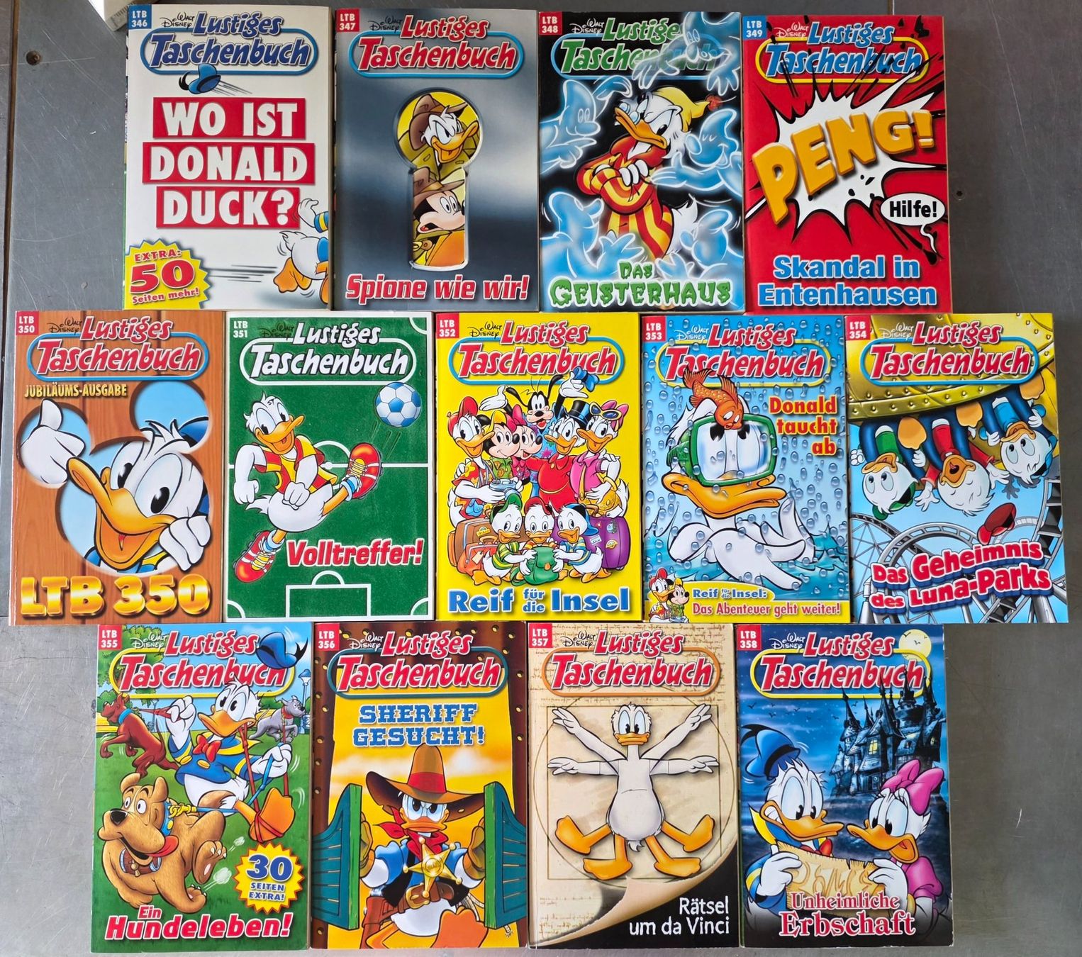 Comics: LTB 346-358 (komplettes Rückenbild) – Gebraucht aus Kriens von Rothenfluh66 1