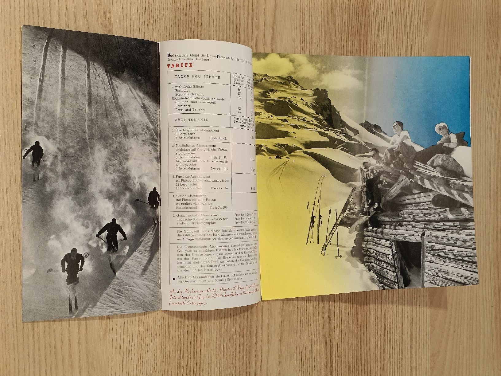 Documenti: Prospekt / Parsenn Davos - Ausgabe ca. 1930 – Usato da Brugg AG venduto da Ente015 3