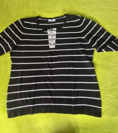 Calvin Klein Pulli, gestreift, Gr. L, Sailor Stil