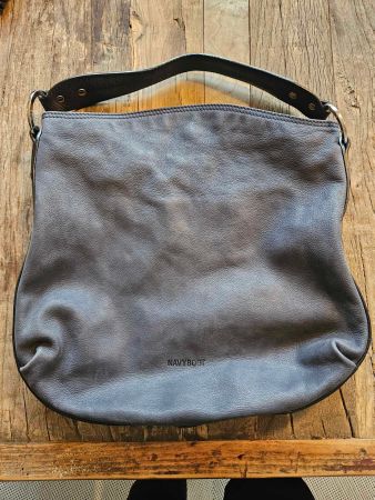 Navyboot Ledertasche