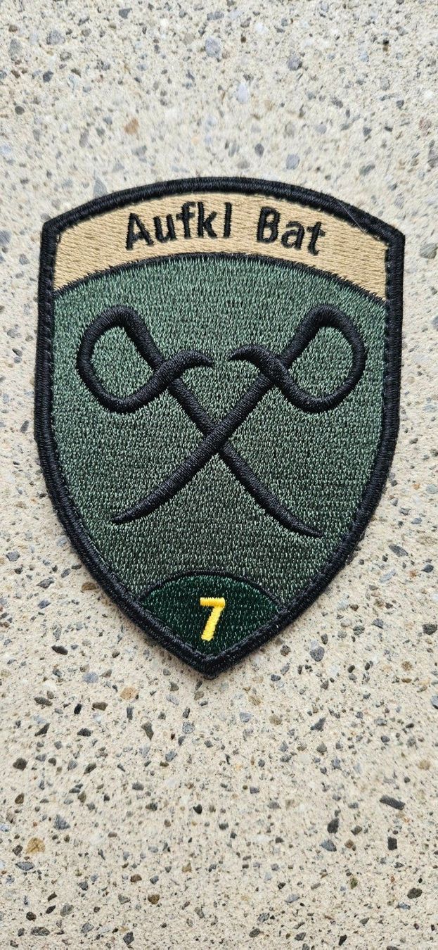 Schweizer Armee Placchette & Badge: *** Badge Aufklärer mit klett *** – Nuovo e nell'imballaggio originale da Riedholz venduto da fr_sIruP
