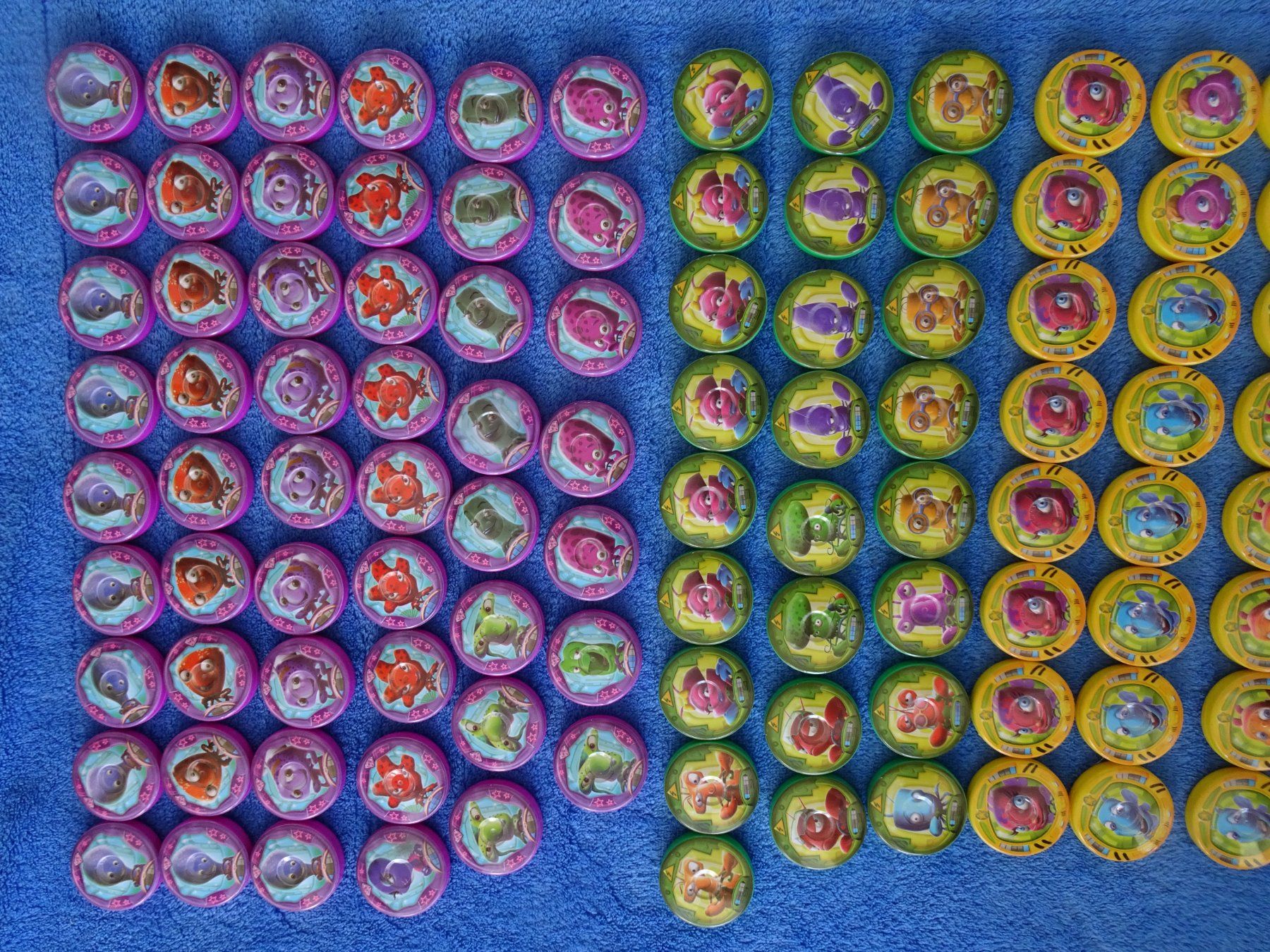Migros Spielzeuge: CAPTOR Migros Mania Sammlung. 293 Stück. Grosse Menge – Neu (gemäss Beschreibung) aus Berikon von Akronym55 7