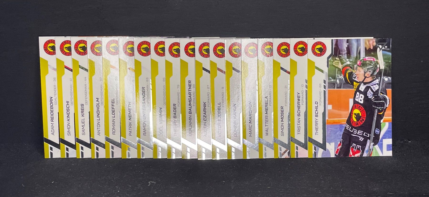 Sportzoo Carte collezionabili: Komplettes SC Bern Base-set Serie 1 2024/25 – Nuovo (secondo la descrizione) da Biel/Bienne venduto da JAN-SOLO