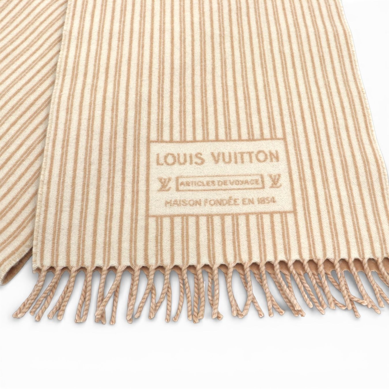 Louis Vuitton Foulards & écharpes: Louis Vuitton "My Neverfull" Schal dune – D'occasion à Binningen par Designerlabels 6
