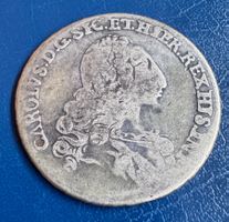4 Tari 1736 Carlo di Borbone Silber Adler