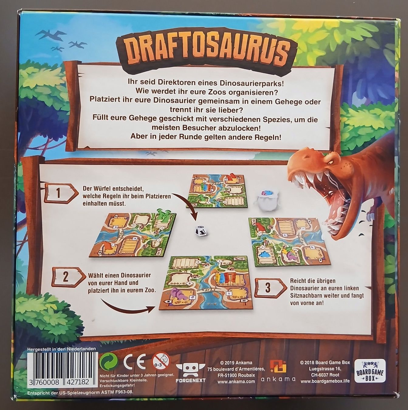 Jeux: Draftosaurus – D'occasion à Luzern par Avacont 2