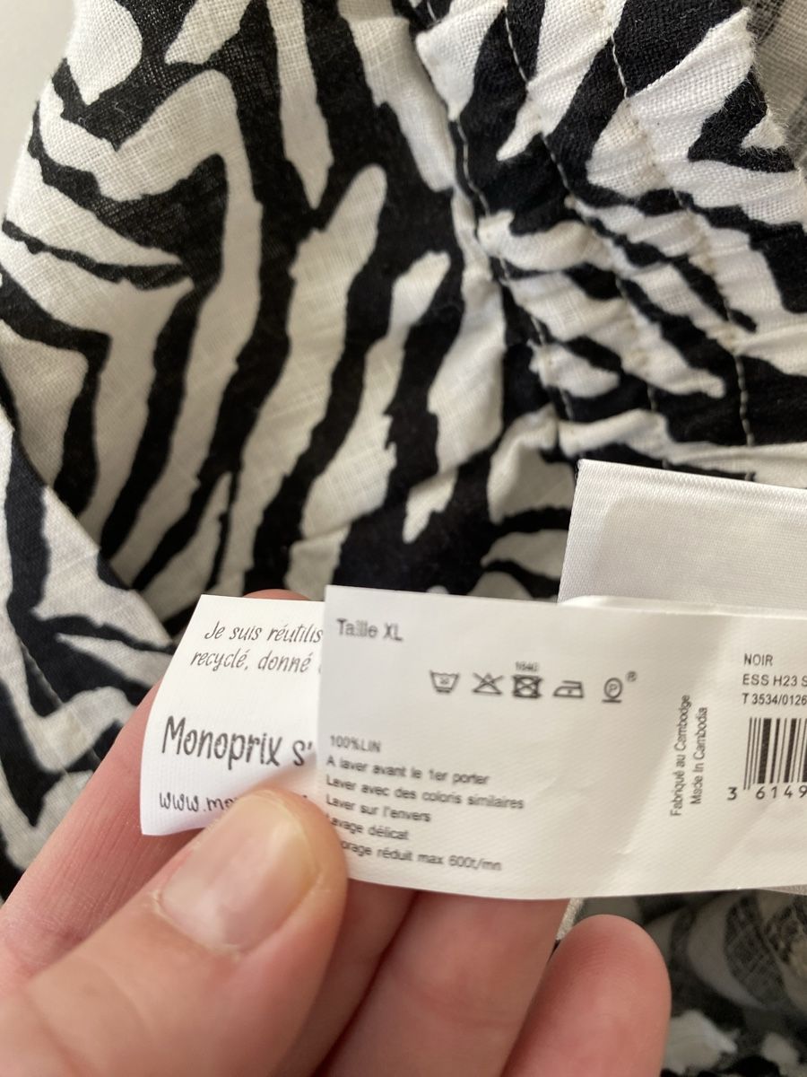 Pantaloni: Monoprix Leinen-Sommerhose XL – Nuovo (secondo la descrizione) da Gümligen venduto da zeusone1 3