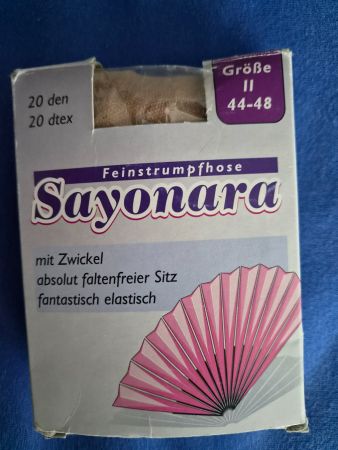 Feinstrumpfhose Sayonara Grösse II 44-48 gebraucht