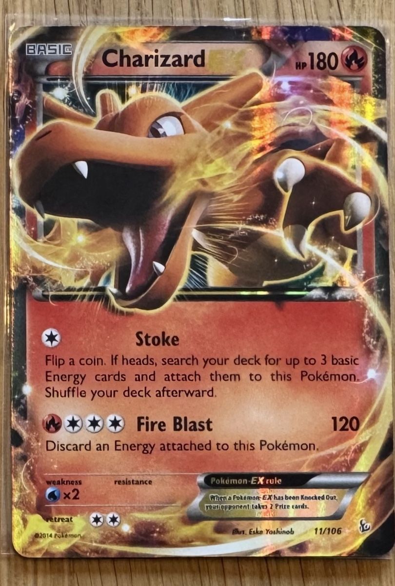 Pokémon Carte collezionabili: Pokemon Mega Charizard CGC 8 & Radiant Trio – Usato da Zeiningen venduto da flo_8cxw 3