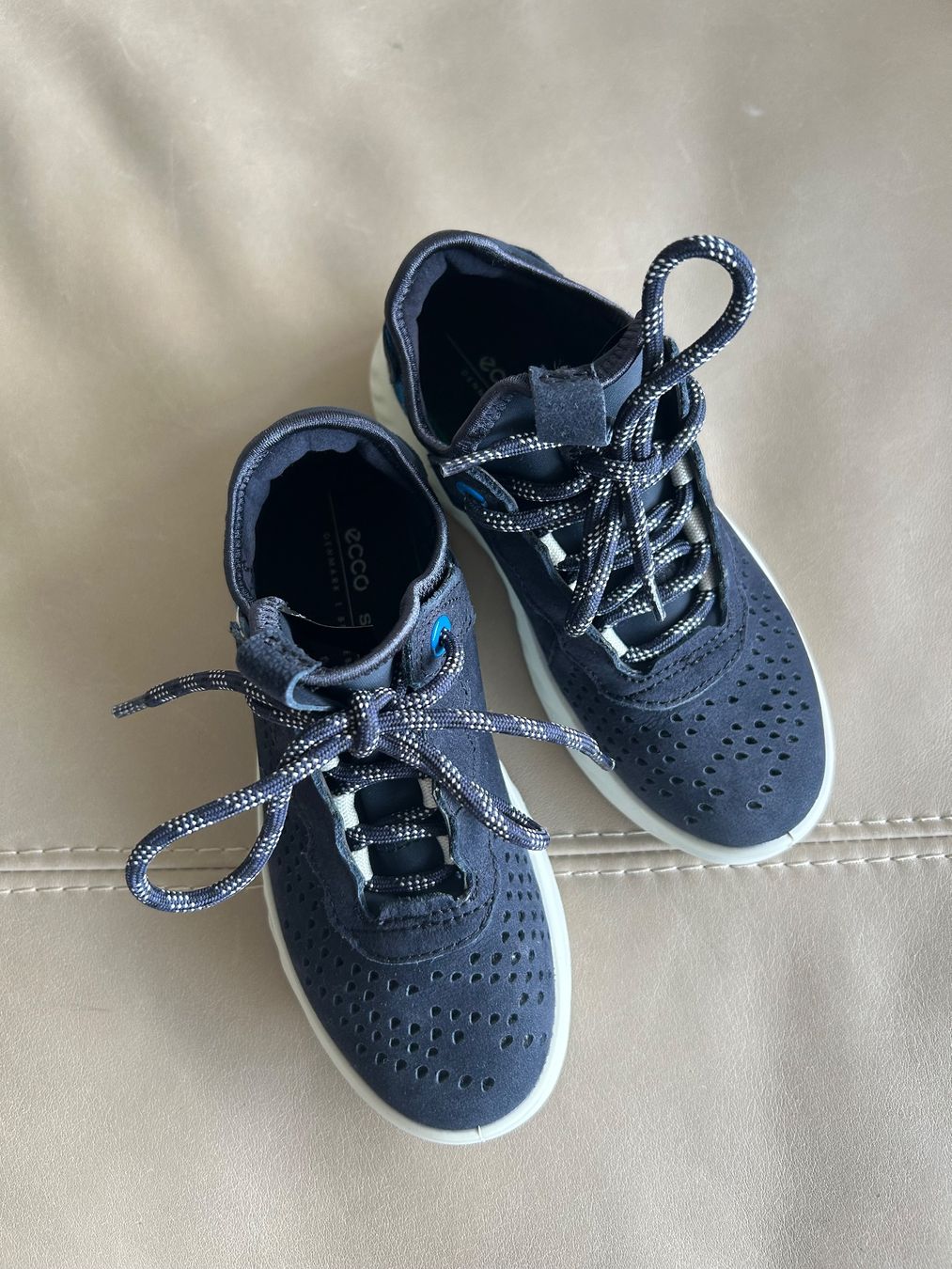 Ecco Scarpe per ragazzi: Ecco Schuhe Kinder Gr. 27 Navy Blau NEU – Nuovo e nell'imballaggio originale da Wädenswil venduto da LS777 2
