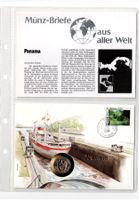 Panama_1984_Münzbrief mit Beschreibung