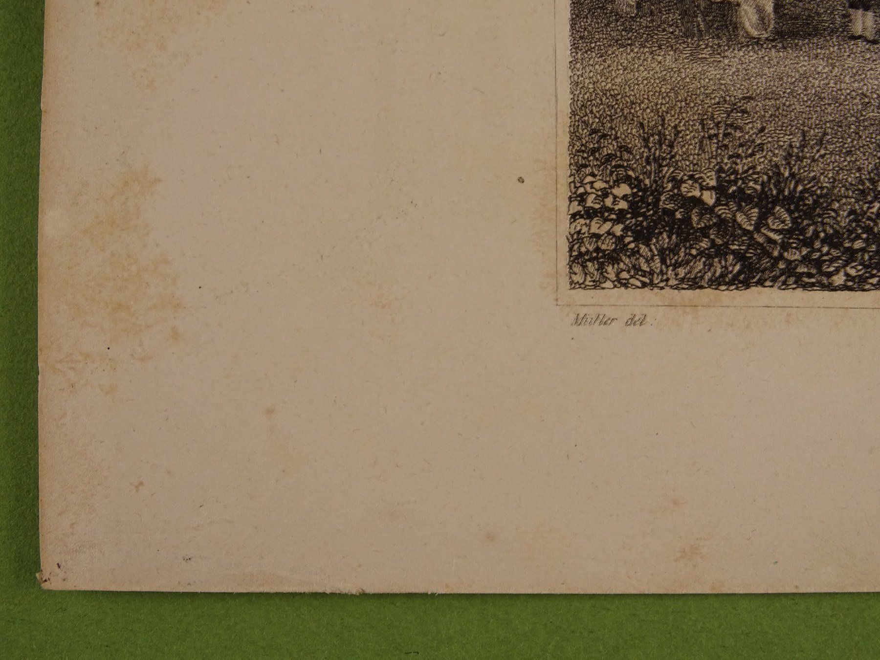 Incisioni: VISP, VIÈGE, STAHLSTICH 1838 – Usato da Grüningen venduto da Kartensammler 6
